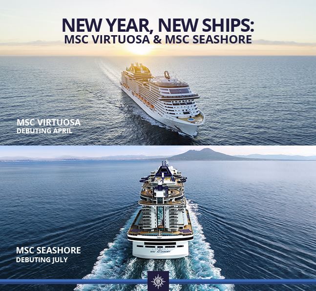 MSC Virtuosa & MSC Seashore