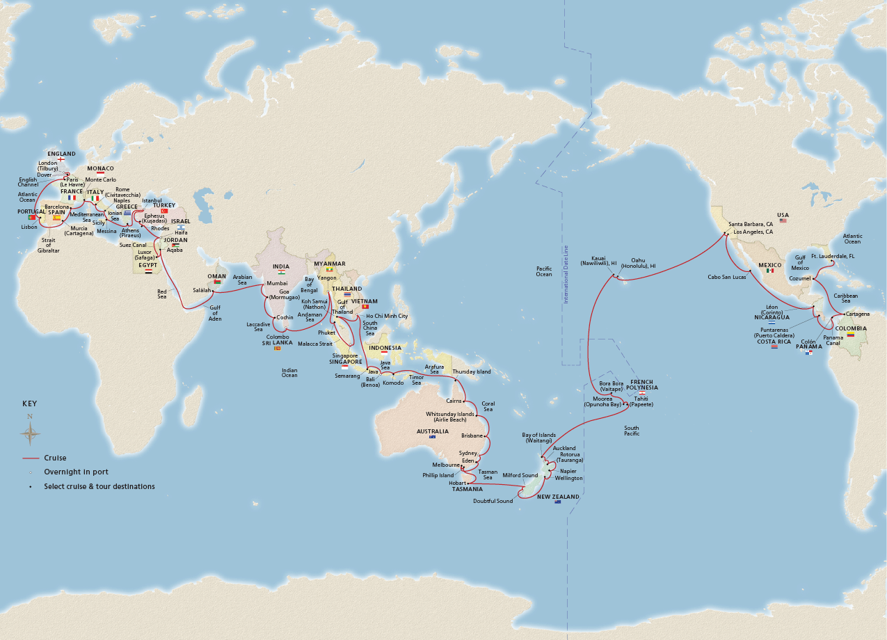 Viking charts two parallel world cruises in 202324 Schmitt Sunshine