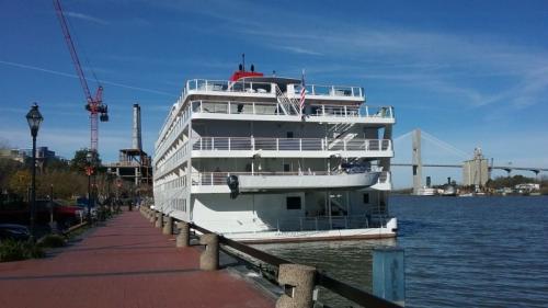 American Constellation docked at Savannah, Georgia December 25, 2017