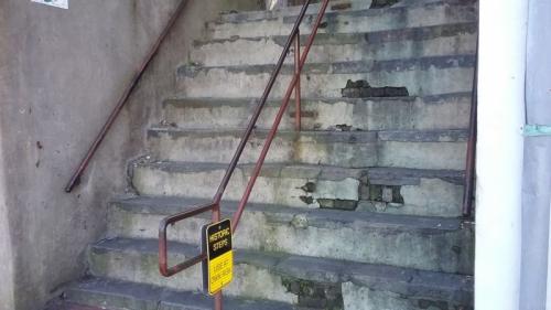 Savannah, Georgia historical staircase